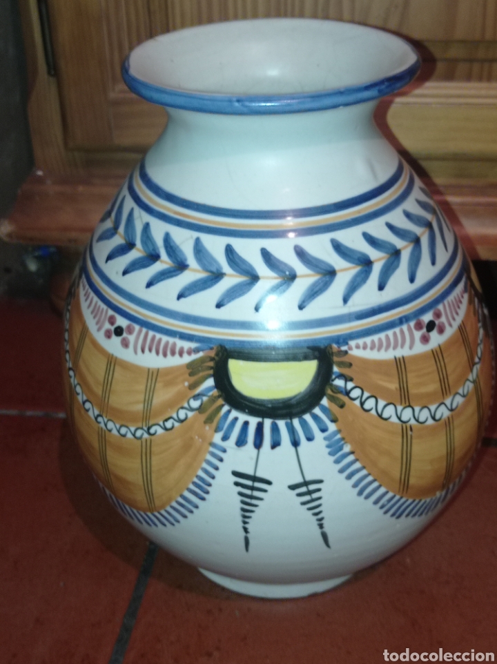 Segunda mano: Cer&aacute;mica de Talavera antigua la menora - Foto 1