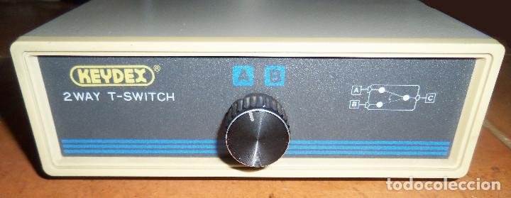 Segunda mano: Conmutador mecanico Keydex Centronics 2 WAY T-SWITCH 2 A 1 Centronics o RS323 - Foto 1