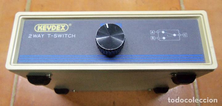 Segunda mano: Conmutador mecanico Keydex Centronics 2 WAY T-SWITCH 2 A 1 Centronics o RS323 - Foto 6
