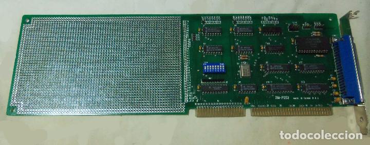 Segunda mano: Placa de Prototipos ISA 16 Bits DM-P053 Decoded I/O Timer y Counter + Interrupts - Foto 1