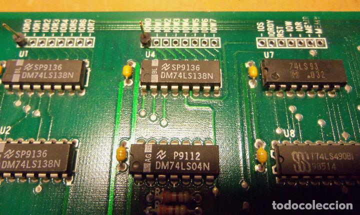Segunda mano: Placa de Prototipos ISA 16 Bits DM-P053 Decoded I/O Timer y Counter + Interrupts - Foto 7