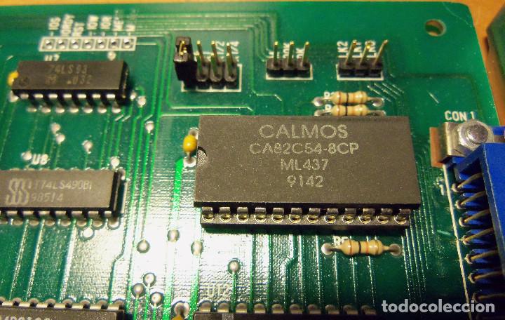 Segunda mano: Placa de Prototipos ISA 16 Bits DM-P053 Decoded I/O Timer y Counter + Interrupts - Foto 8