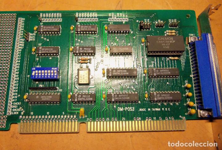 Segunda mano: Placa de Prototipos ISA 16 Bits DM-P053 Decoded I/O Timer y Counter + Interrupts - Foto 10