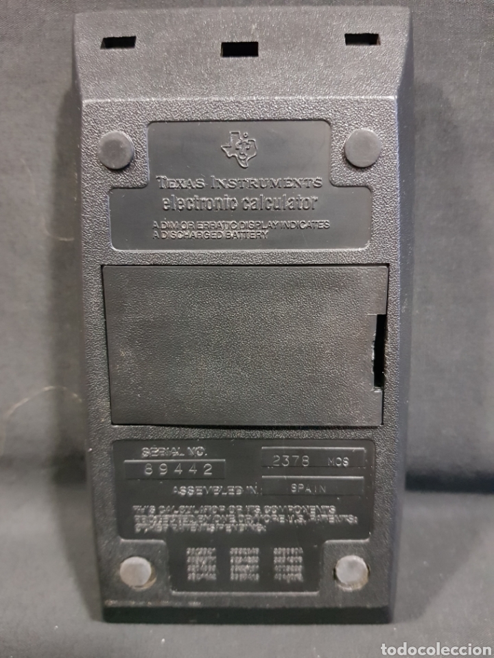 Segunda mano: Calculadora electr&oacute;nica Texas Instruments TI-1025 - Foto 3