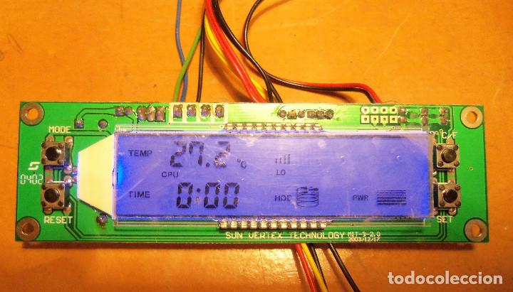 Segunda mano: Display para PC Fan Speed Controller Temperature Display LCD Sun Vertex Technology MIT-3-2.0 - Foto 2