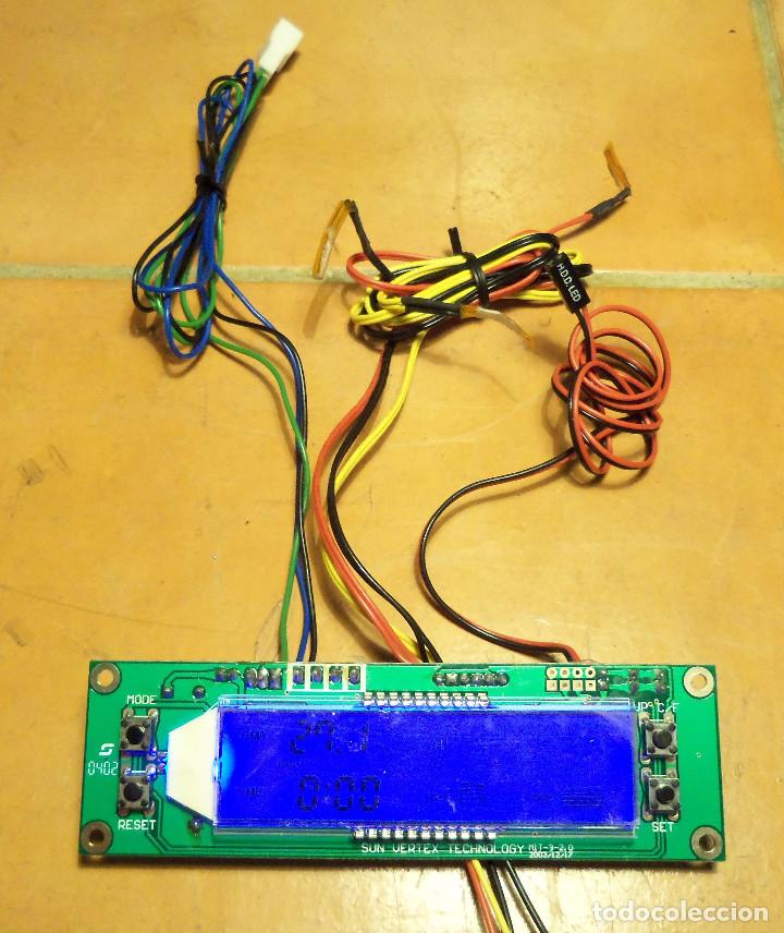 Segunda mano: Display para PC Fan Speed Controller Temperature Display LCD Sun Vertex Technology MIT-3-2.0 - Foto 3