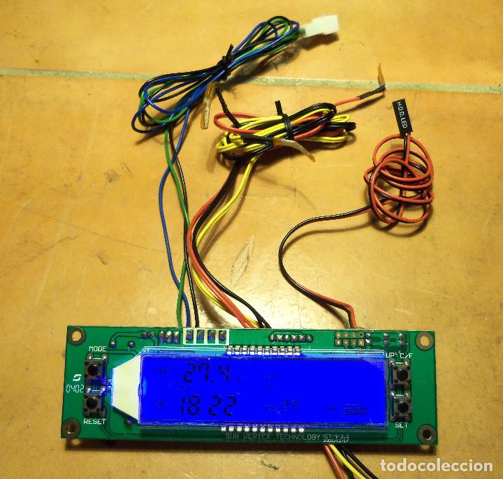 Segunda mano: Display para PC Fan Speed Controller Temperature Display LCD Sun Vertex Technology MIT-3-2.0 - Foto 7