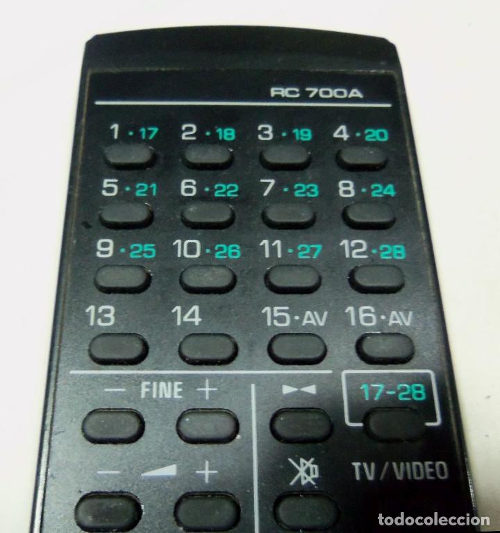 Segunda mano: Mando a Distancia RC 700A Replica de Sanyo RC 700A - Foto 2