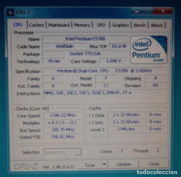 Segunda mano: Combo Placa Base Asus Pegatron IPM41-D3 Core 2 Duo E5500 + 3 GB RAM 1333Mhz -4- - Foto 10