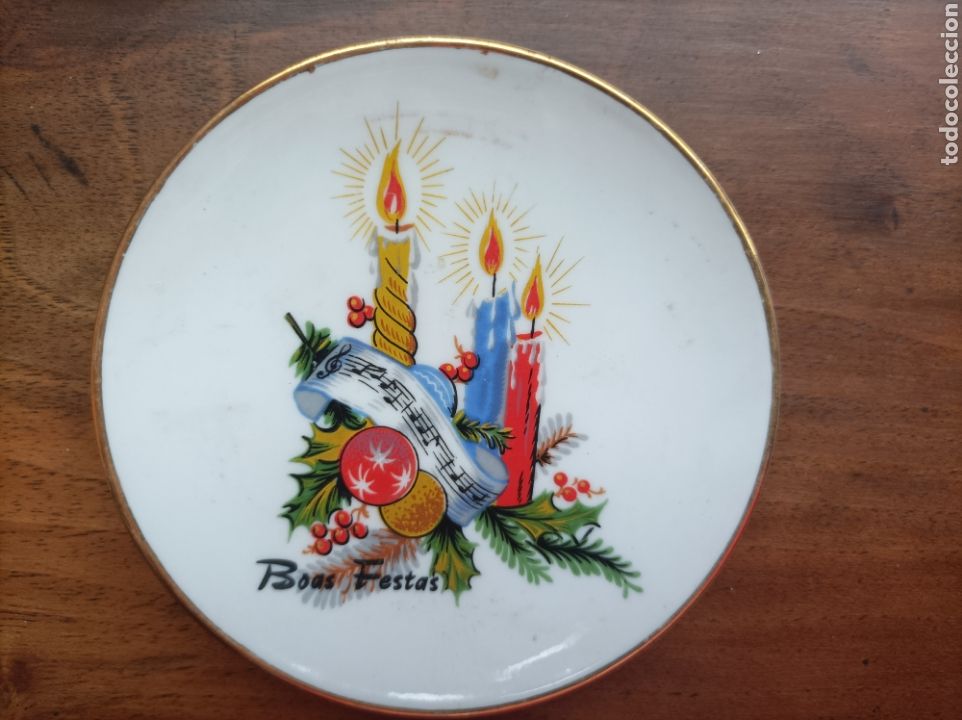 Segunda mano: PLATITOS CON DECORACION DE NAVIDAD - Foto 4