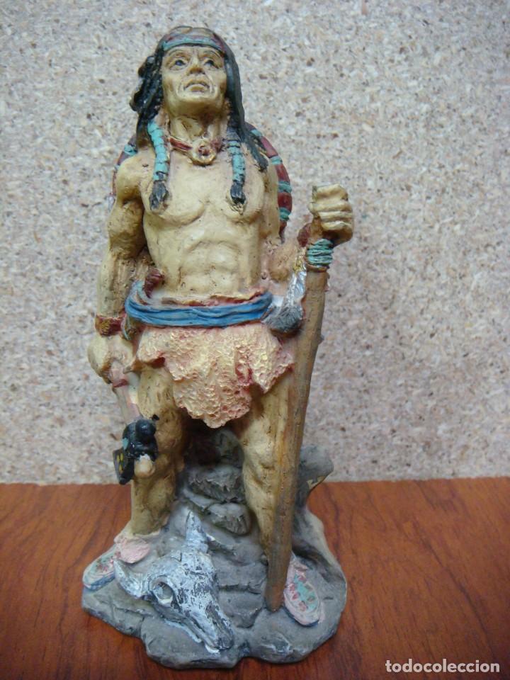 Segunda mano: FIGURA DE UN INDIO-(&) - Foto 1