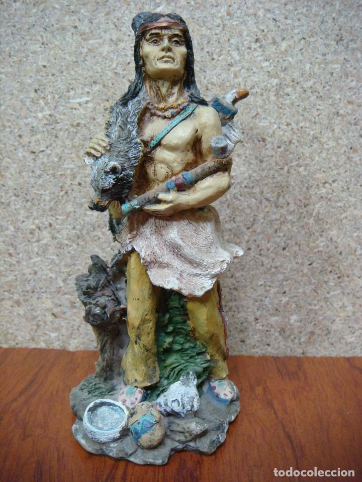 Segunda mano: FIGURA DE UN INDIO-(&) - Foto 1