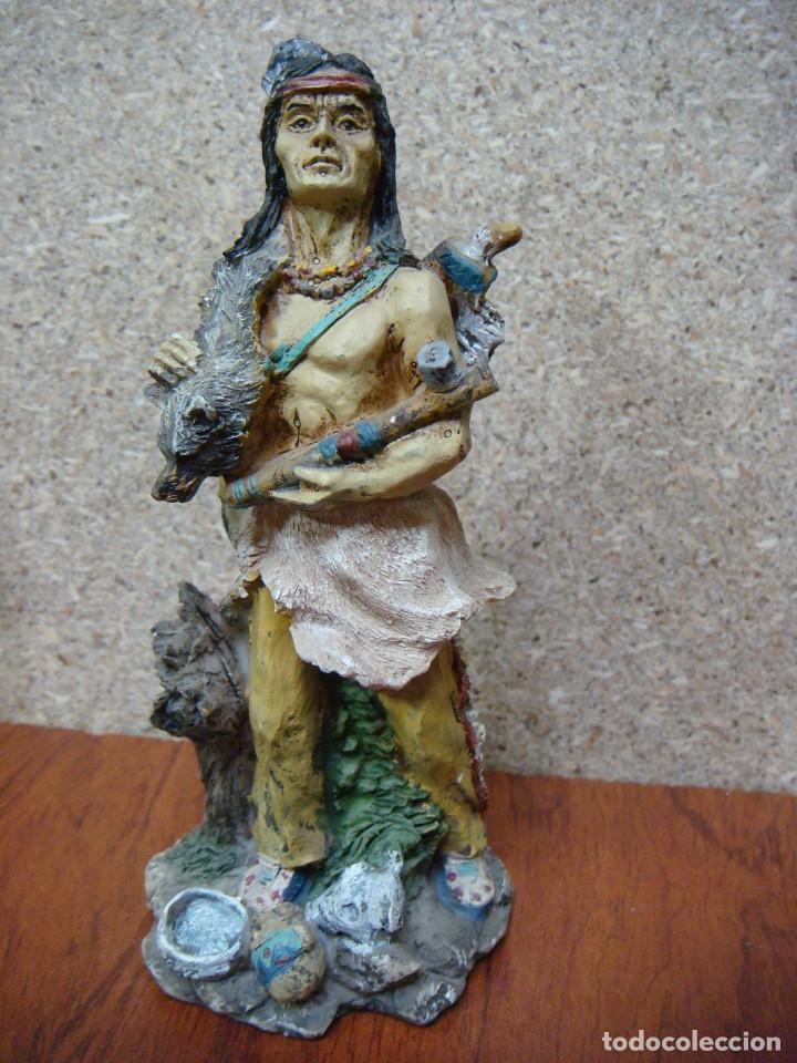 Segunda mano: FIGURA DE UN INDIO-(&) - Foto 1