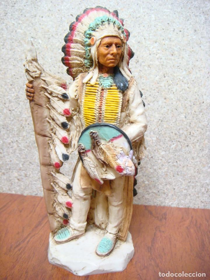 Segunda mano: FIGURA DE UN INDIO-(&) - Foto 1