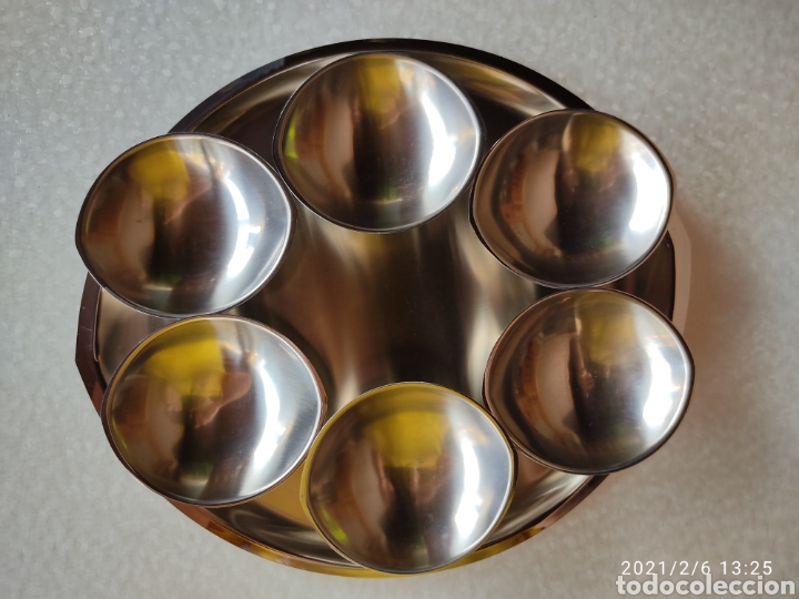 Segunda mano: Bandeja y cuencos acero inox - Foto 3