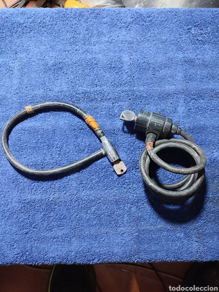 Segunda mano: Lote dos cadenas candado de bicicleta - Foto 1