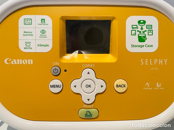 Segunda mano: Canon Selphy CP 770 Design Printer - Foto 12