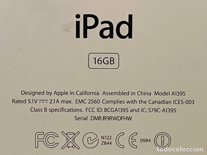 Segunda mano: Apple iPad A1395 - Foto 1