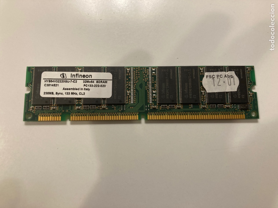 Segunda mano: Infineon SDRAM 256 mb - Foto 1