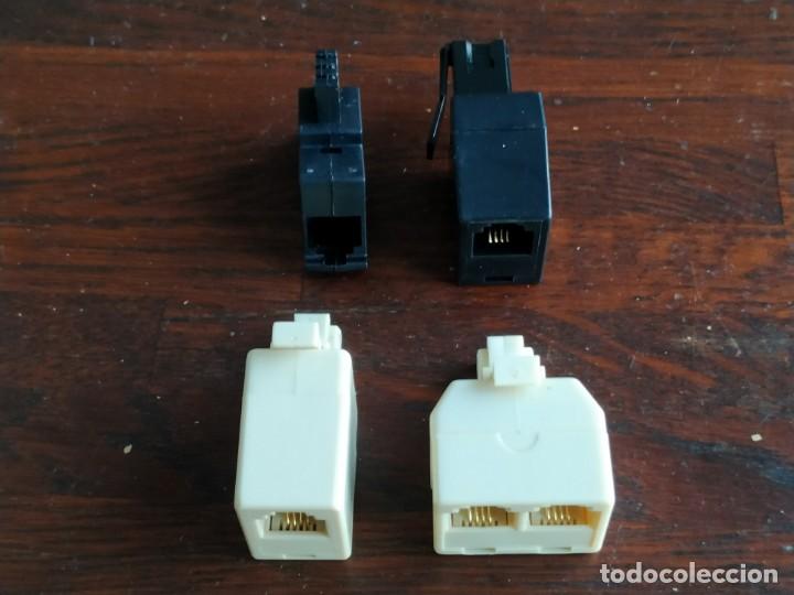 Segunda mano: Un extensor para clavija de cable telef&oacute;nico, usted dispone de 4 modelos distintos, - Foto 1
