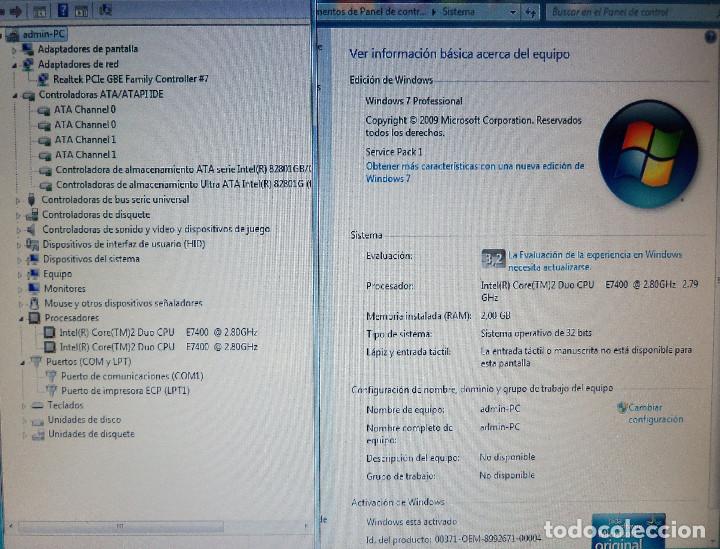 Segunda mano: Combo de placa base ASUS P5KPL-SE Intel Core 2 Duo 2,8 2 GB RAM, Chapa + Cables - Foto 3