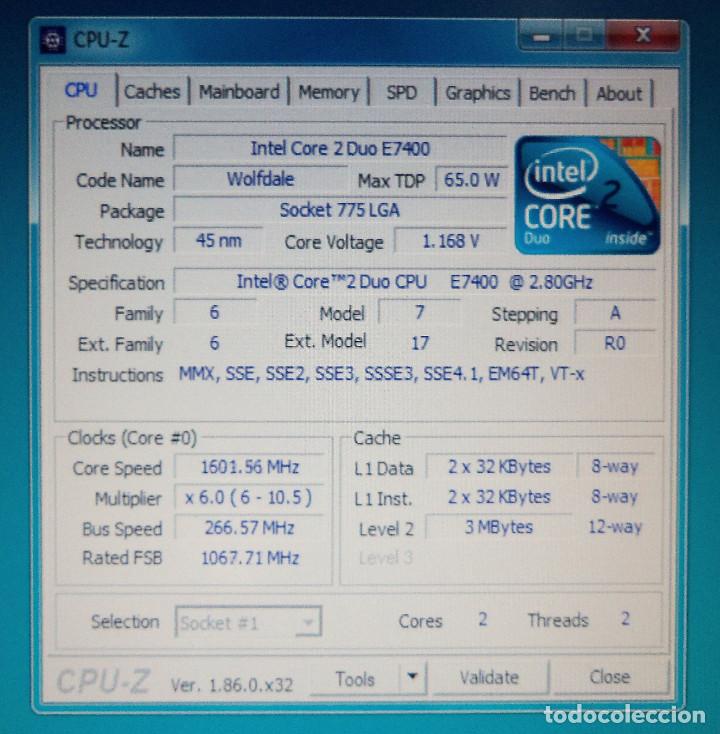 Segunda mano: Combo de placa base ASUS P5KPL-SE Intel Core 2 Duo 2,8 2 GB RAM, Chapa + Cables - Foto 4