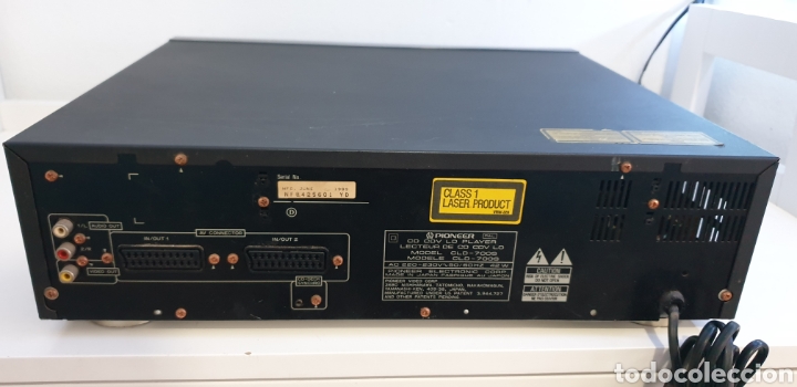 Segunda mano: Pioneer l&aacute;ser disc CLD-700S - Foto 14