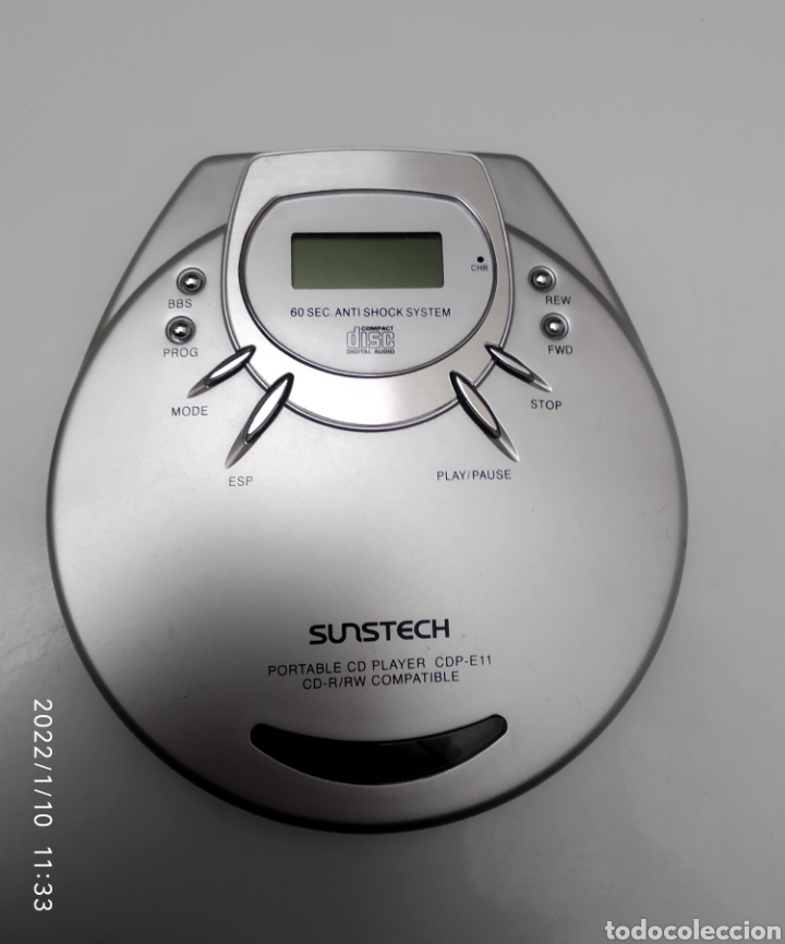 reproductor compact disc cd portatil - Comprar Artigos de Eletrónica em  Segunda Mão no todocoleccion