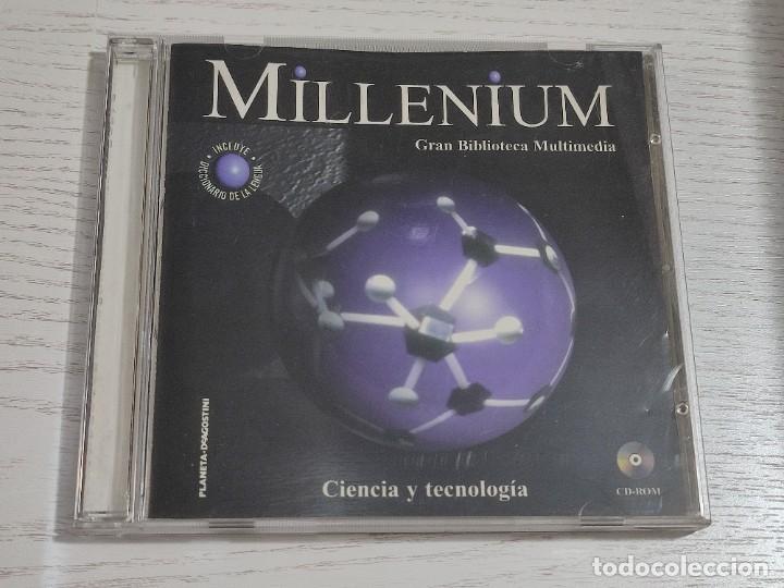Segunda mano: CD-ROM DE LA GRAN BIBLIOTECA MULTIMEDIA MILLENIUM - CIENCIA Y TECNOLOG&Iacute;A - - Foto 1