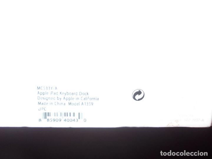 Segunda mano: Apple Ipad Keyboard Dock, base con teclado, sin probar funcionamiento - Foto 12