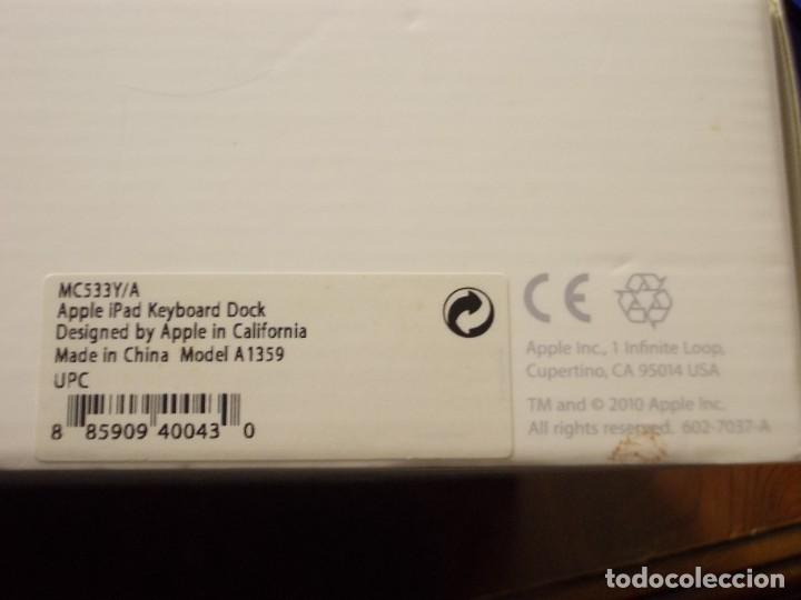 Segunda mano: Apple Ipad Keyboard Dock, base con teclado, sin probar funcionamiento - Foto 13