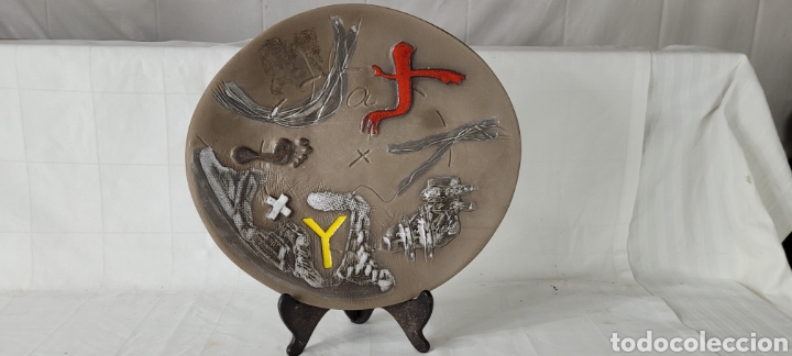 Segunda mano: Plato Estilo Antoni Tapies para Bosch Grup - Foto 2