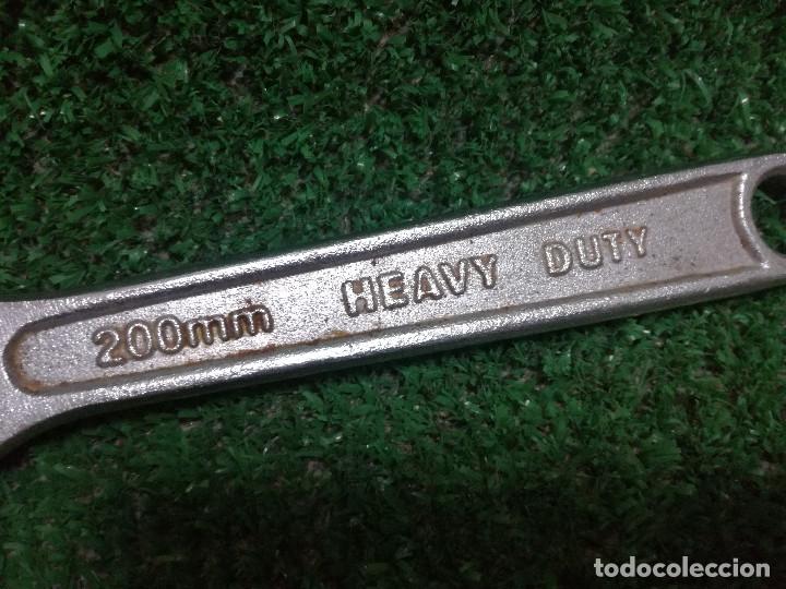 Segunda mano: LLAVE INGLESA AJUSTABLE - HEAVY DUTY 8&rdquo; - HERRAMIENTA - Foto 3