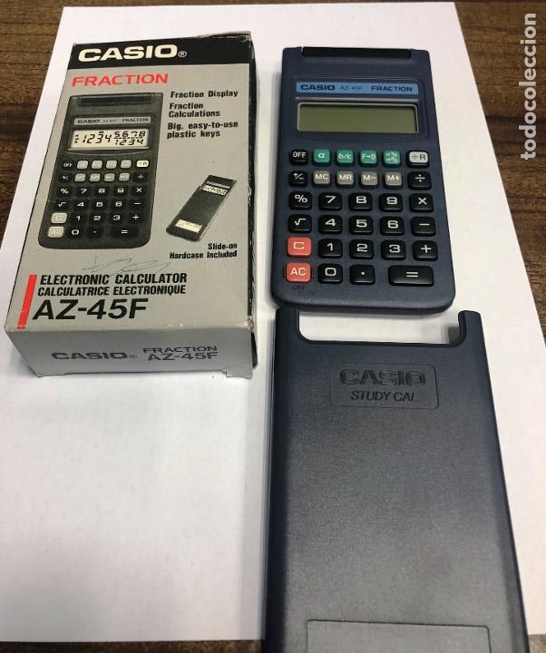 Segunda Mano: Calculadora Casio AZ-45F Fraction