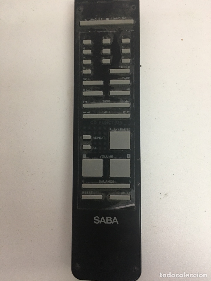 Segunda mano: ANTIGUO MANDO A DISTANCIA SABA M&Uacute;SICA - Foto 1