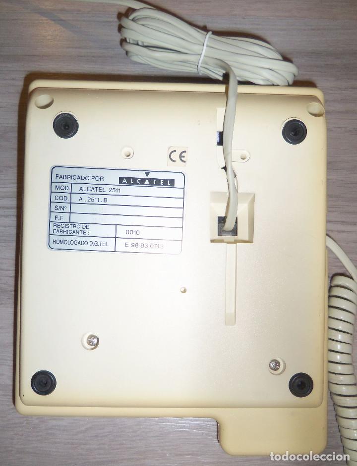 Segunda mano: Telefono de sobremesa Alcatel modelo 2511 usado (2) - Foto 5