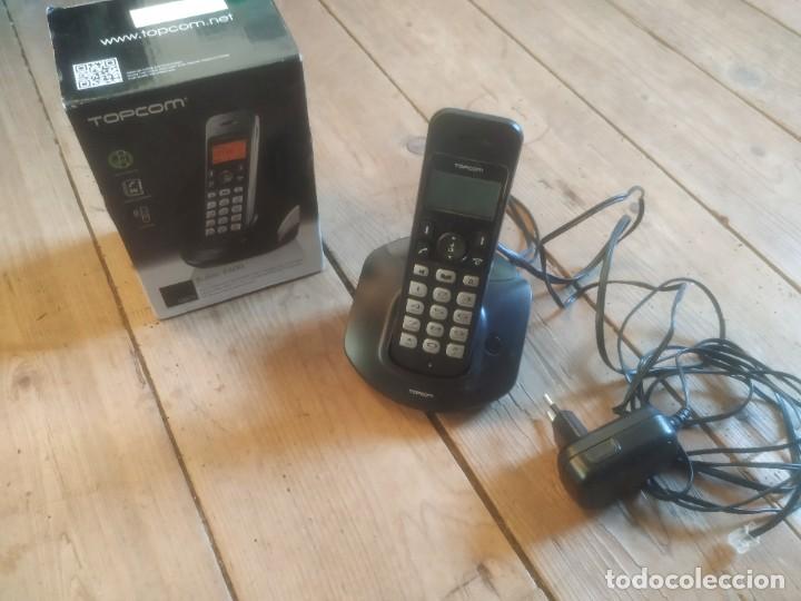 Segunda mano: Tel&eacute;fono inal&aacute;mbrico DECT Topcom Butler E600. - Foto 1