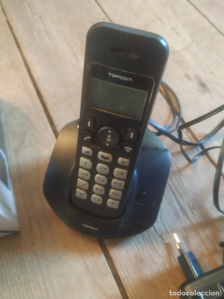 Segunda mano: Tel&eacute;fono inal&aacute;mbrico DECT Topcom Butler E600. - Foto 3