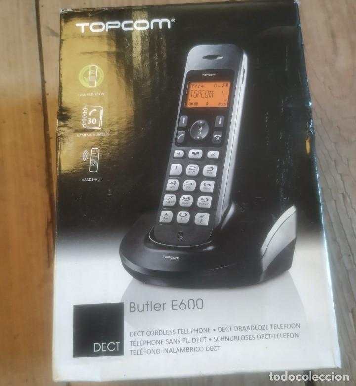 Segunda mano: Tel&eacute;fono inal&aacute;mbrico DECT Topcom Butler E600. - Foto 5