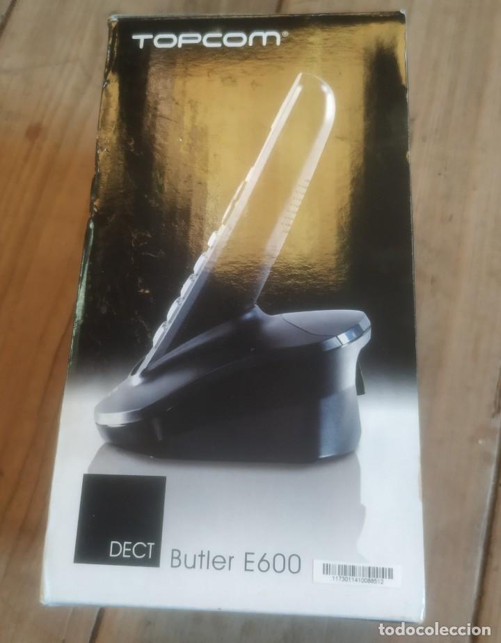 Segunda mano: Tel&eacute;fono inal&aacute;mbrico DECT Topcom Butler E600. - Foto 6