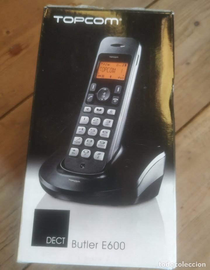 Segunda mano: Tel&eacute;fono inal&aacute;mbrico DECT Topcom Butler E600. - Foto 7