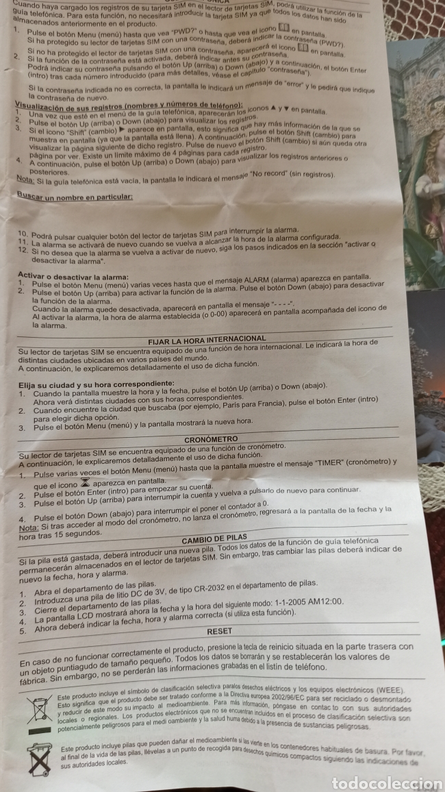 Segunda mano: Lector grabador tarjetas SIM - Foto 5