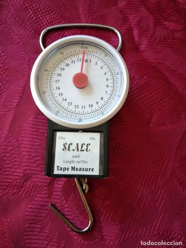 Segunda mano: b&aacute;scula de equipaje 22kg 50lb port&aacute;til - Foto 2