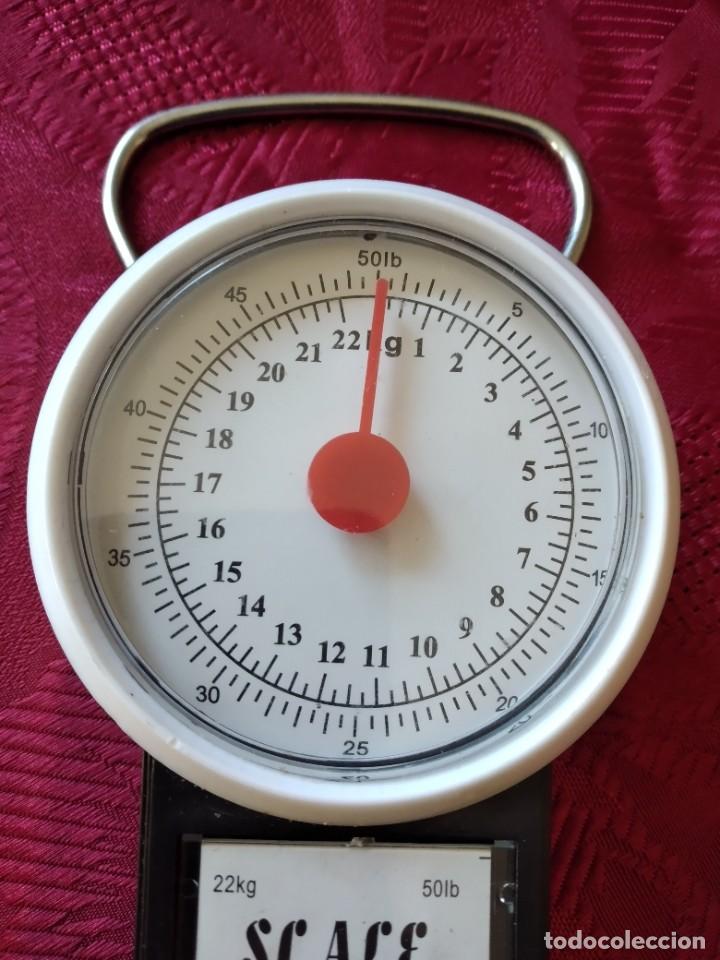 Segunda mano: b&aacute;scula de equipaje 22kg 50lb port&aacute;til - Foto 3