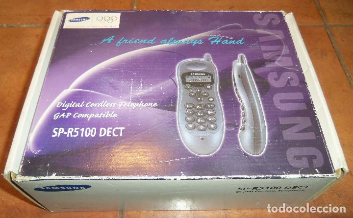 Segunda mano: Telefono DECT Samsung SP-R5100 usado con caja original - Foto 7