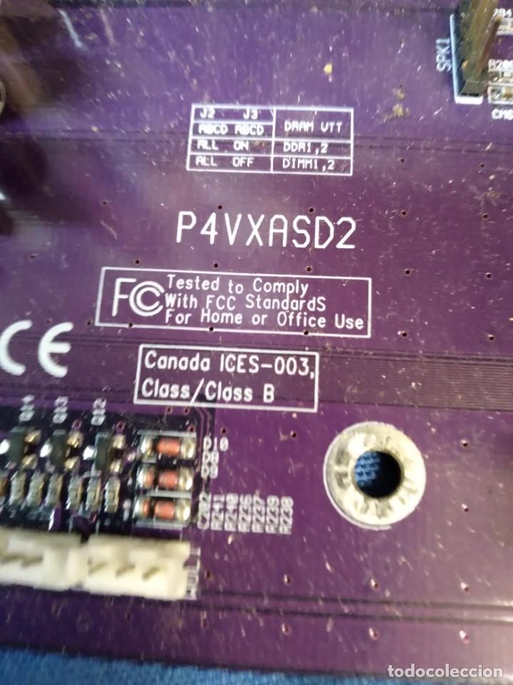 Segunda mano: PLACA BASE P4VXASD2 - DESPIECE DE ORDENADOR - Foto 2