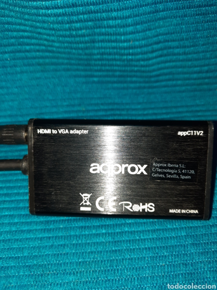 Segunda mano: ADAPTADOR HDMI A VGA M&Aacute;S SALIDA AUDIO - Foto 3