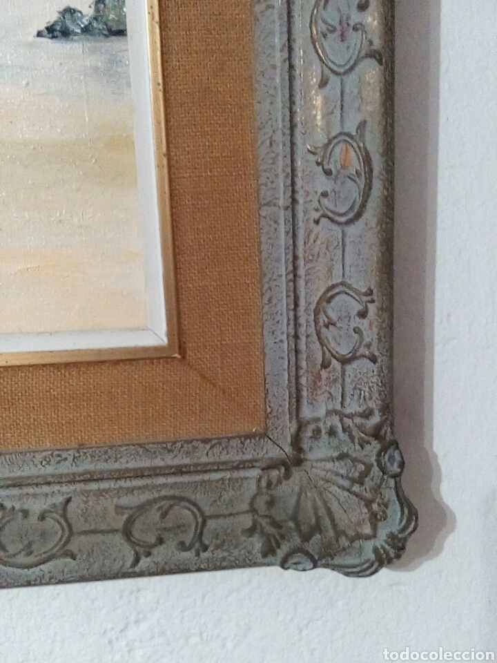 Segunda mano: Cuadro de oleo en su marco - Foto 3