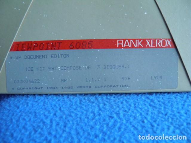 Segunda mano: &rdquo;View point 6085. VP document editor&rdquo; Software Xerox 6085 professional computer system - Foto 2