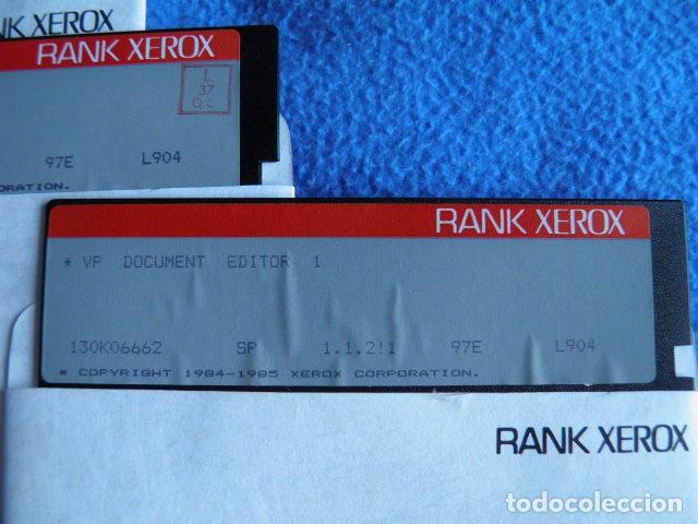 Segunda mano: &rdquo;View point 6085. VP document editor&rdquo; Software Xerox 6085 professional computer system - Foto 6